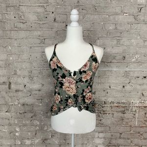 Floral American Eagle tank top